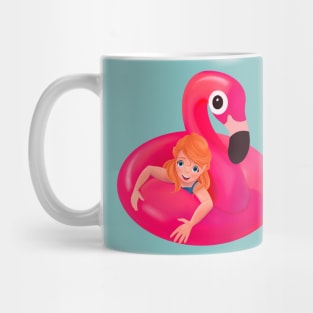 Flamingo Float Mug